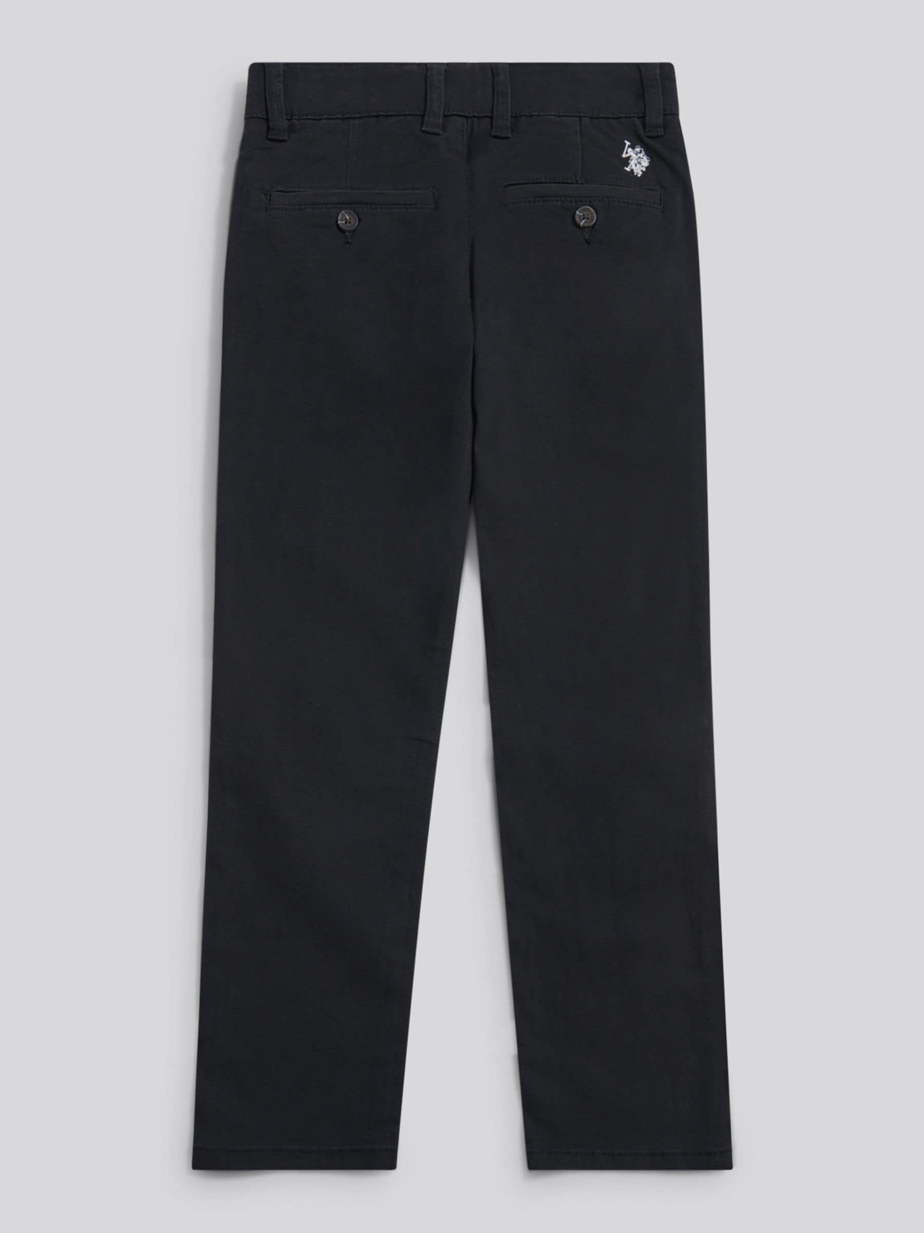U.S. Polo Assn Black Classic Trousers image 7