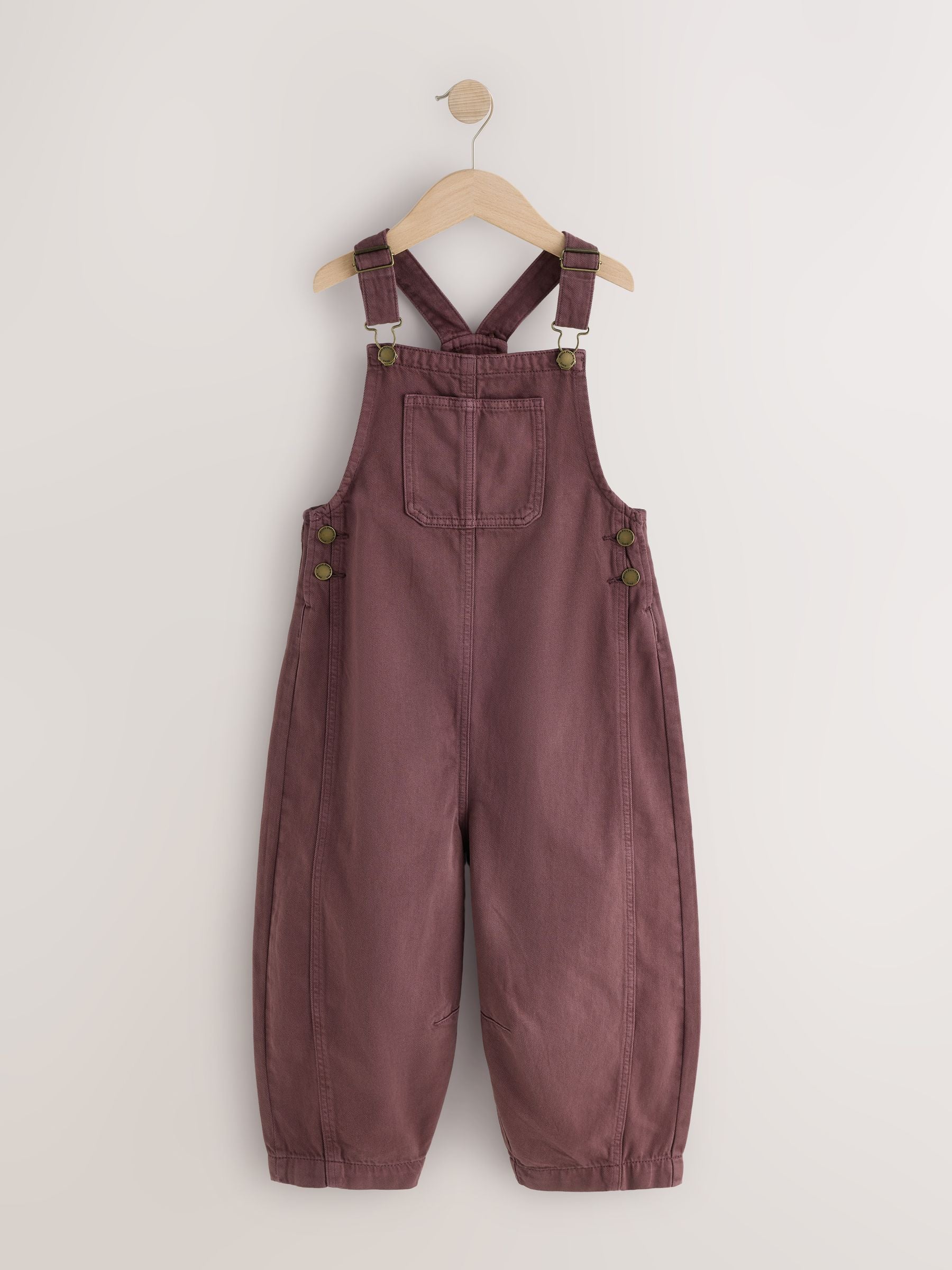 Dsiney Kidz - Chocolate Brown Denim Dungarees (3-16yrs) image 5