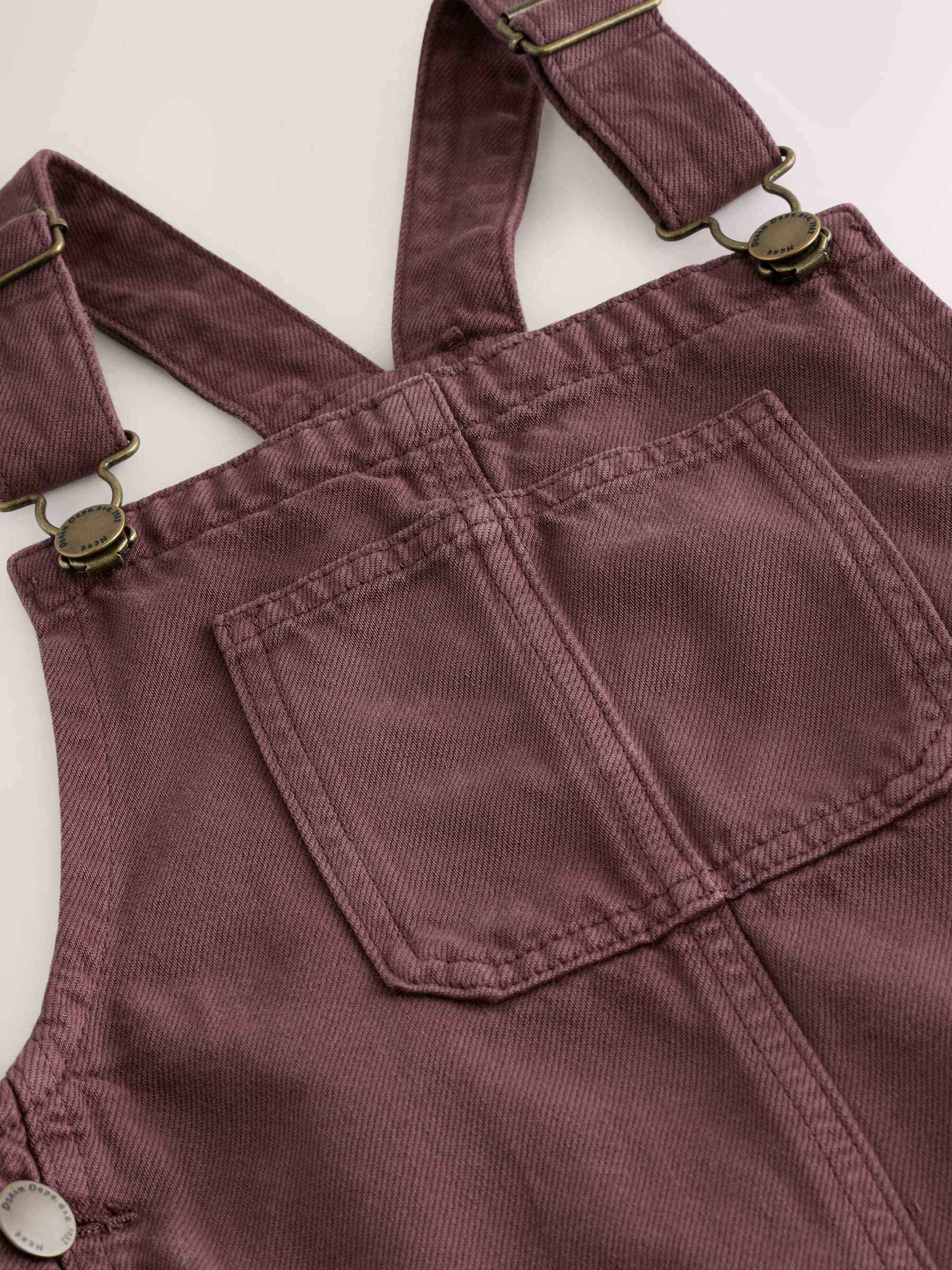 Dsiney Kidz - Chocolate Brown Denim Dungarees (3-16yrs) image 7