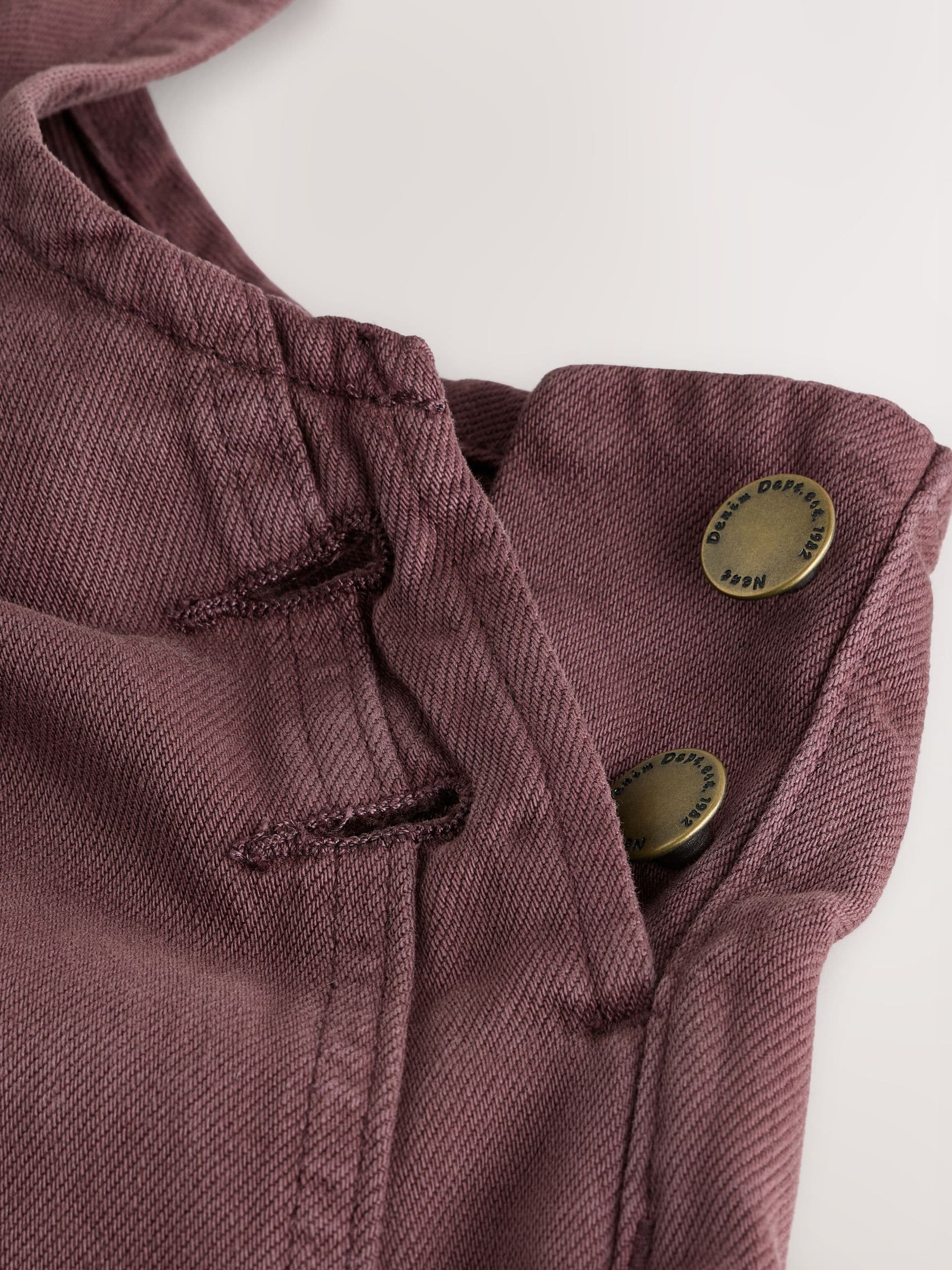 Dsiney Kidz - Chocolate Brown Denim Dungarees (3-16yrs) image 8