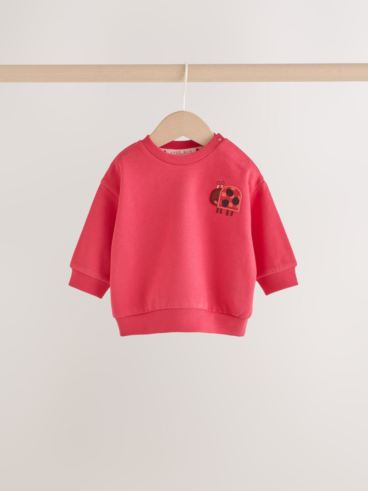Red Ladybird Sweat Top and Leggings Set (0mths-2yrs) - image 2