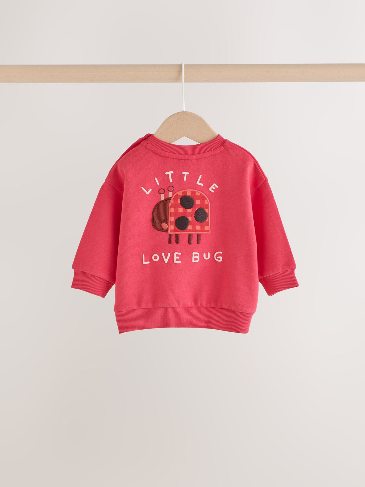 Red Ladybird Sweat Top and Leggings Set (0mths-2yrs) - image 5