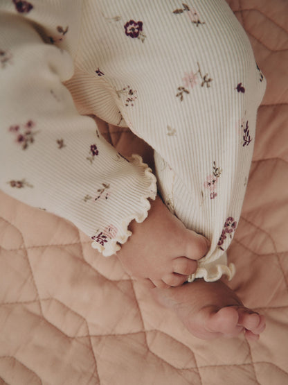 Pink Bunny Long Sleeve Top and Leggings Baby 2 Piece Set (0mths-2yrs) image 4