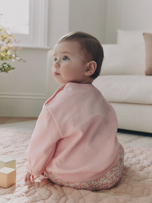 Pink Duck Sweat Top and Leggings Set (0mths-2yrs) image 2