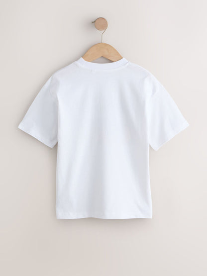 Dsiney Kidz - White Gorillaz Band T-Shirt (3-16yrs) image 2