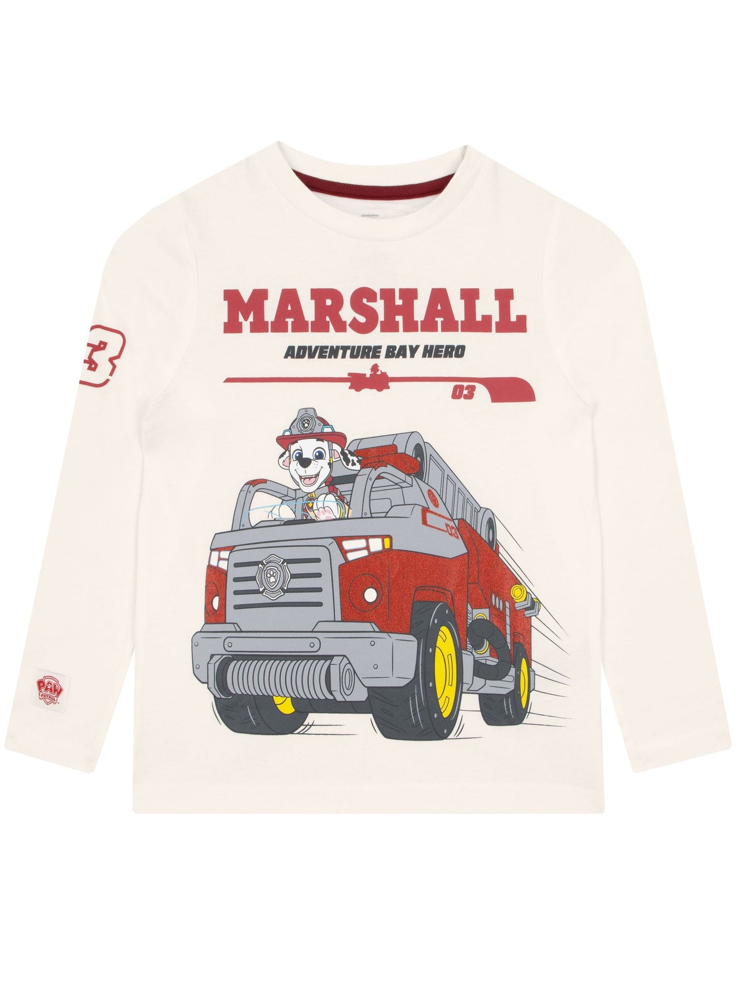 Character Cream PAW Patrol Marshall Long Sleeve T-Shirt image 6