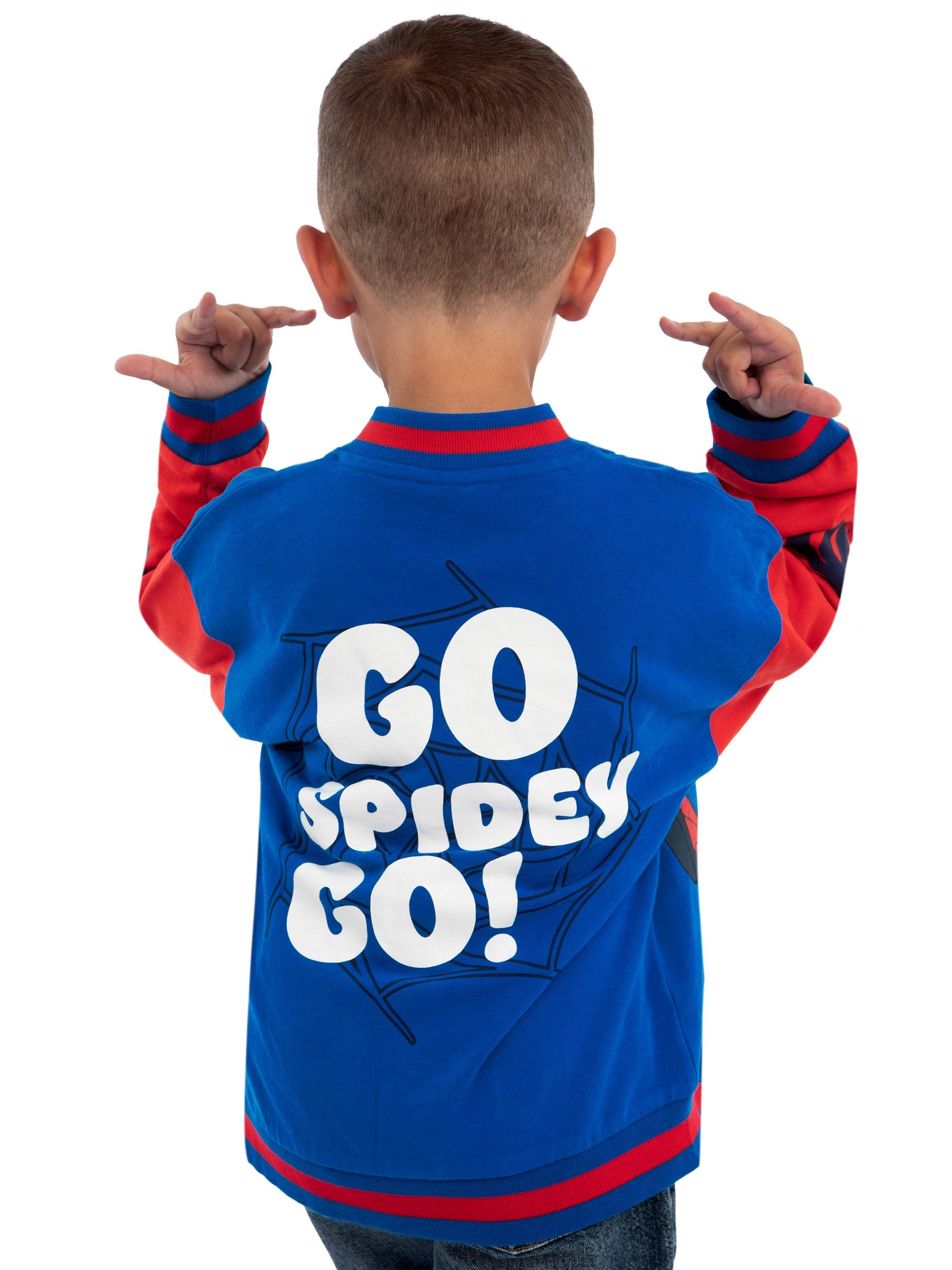 Dsiney Kidz - Character Blue Spidey And His Amazing Friends Bomber Jacket image 3
