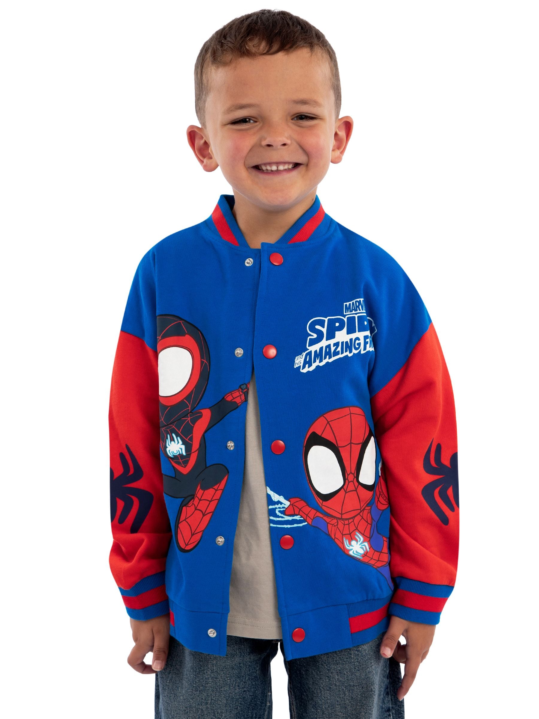 Dsiney Kidz - Character Blue Spidey And His Amazing Friends Bomber Jacket image 4