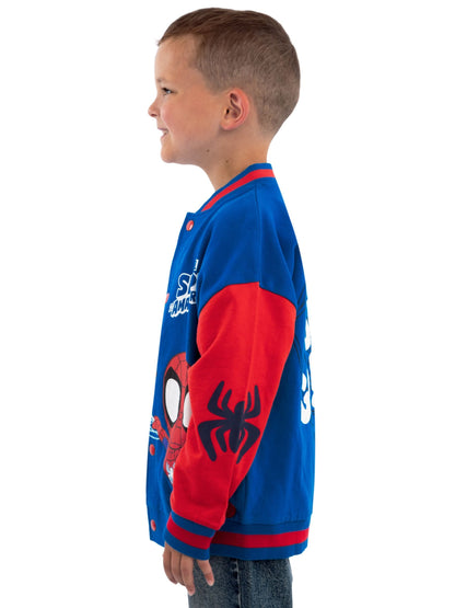 Dsiney Kidz - Character Blue Spidey And His Amazing Friends Bomber Jacket image 6