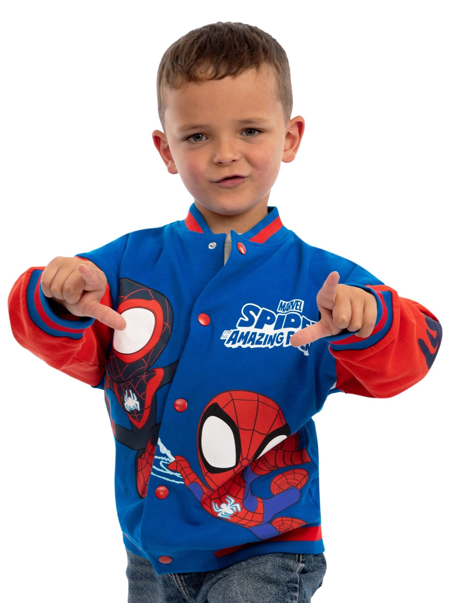 Dsiney Kidz - Character Blue Spidey And His Amazing Friends Bomber Jacket image 7