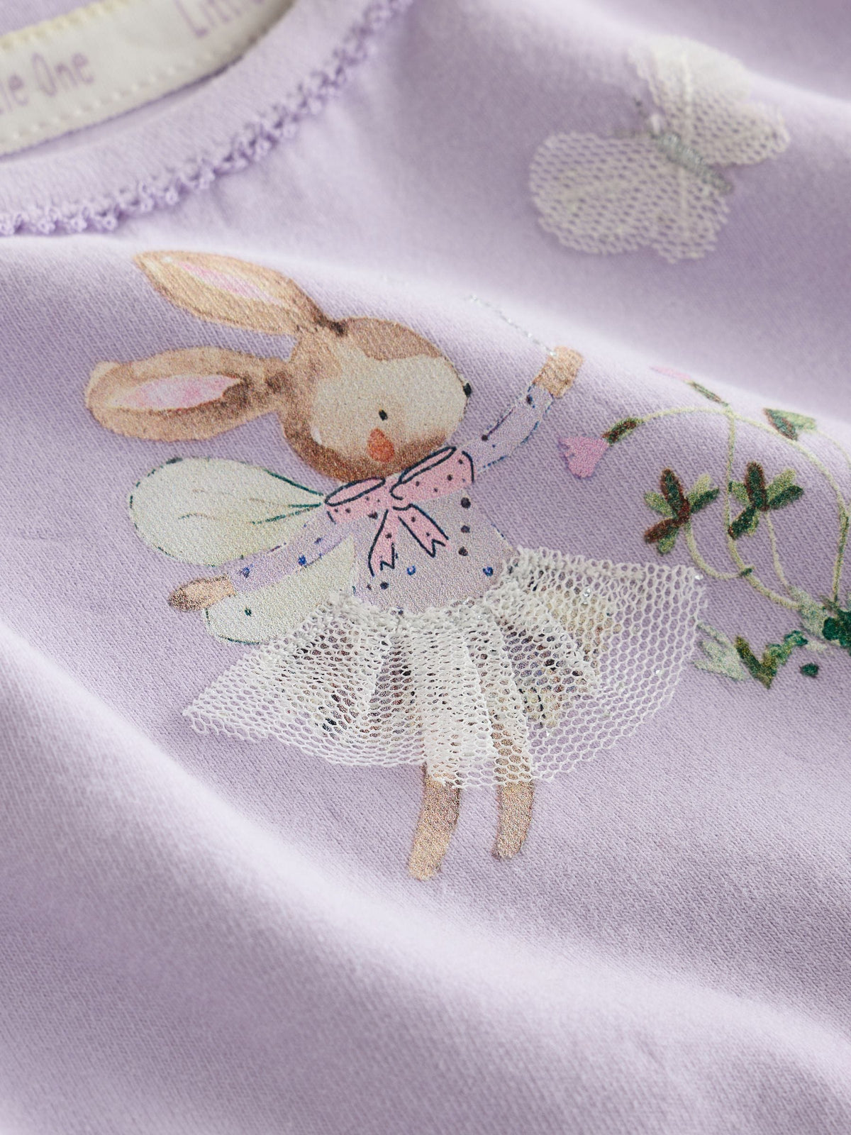 Purple Fairy Mouse Long Sleeve T-Shirt And Leggings Baby 6 Piece Set (0mths-2yrs) - image 12