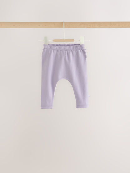 Purple Fairy Mouse Long Sleeve T-Shirt And Leggings Baby 6 Piece Set (0mths-2yrs) - image 3
