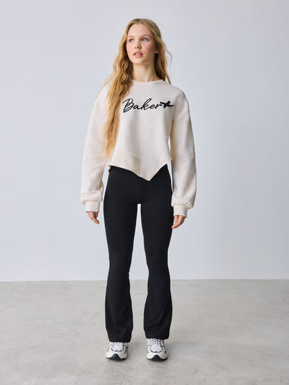 Baker by Ted Baker 2 Piece Asymmetric Sweatshirt and Flares Set image 1