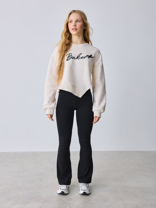 Baker by Ted Baker 2 Piece Asymmetric Sweatshirt and Flares Set image 1