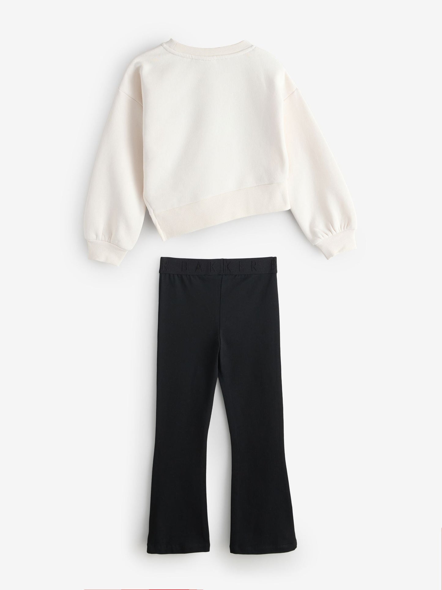 Baker by Ted Baker 2 Piece Asymmetric Sweatshirt and Flares Set image 6