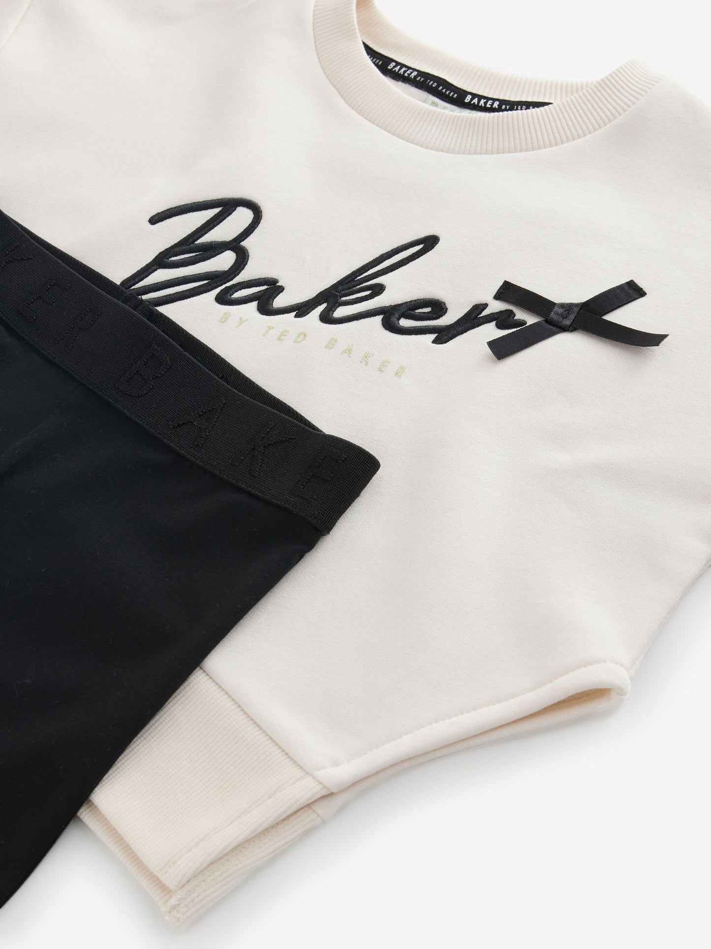 Baker by Ted Baker 2 Piece Asymmetric Sweatshirt and Flares Set image 8