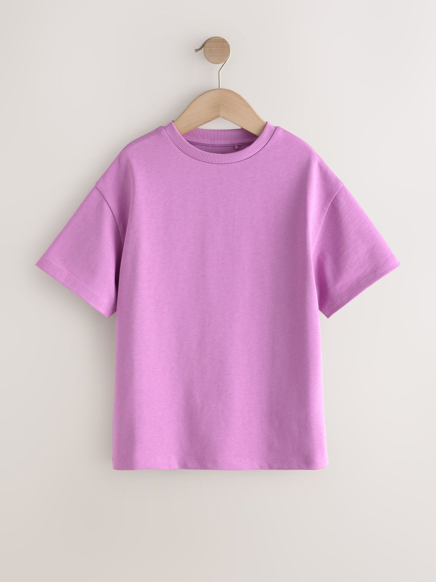 Dsiney Kidz - Lilac Purple Oversized Heavyweight T-Shirt (3-16yrs) image 5