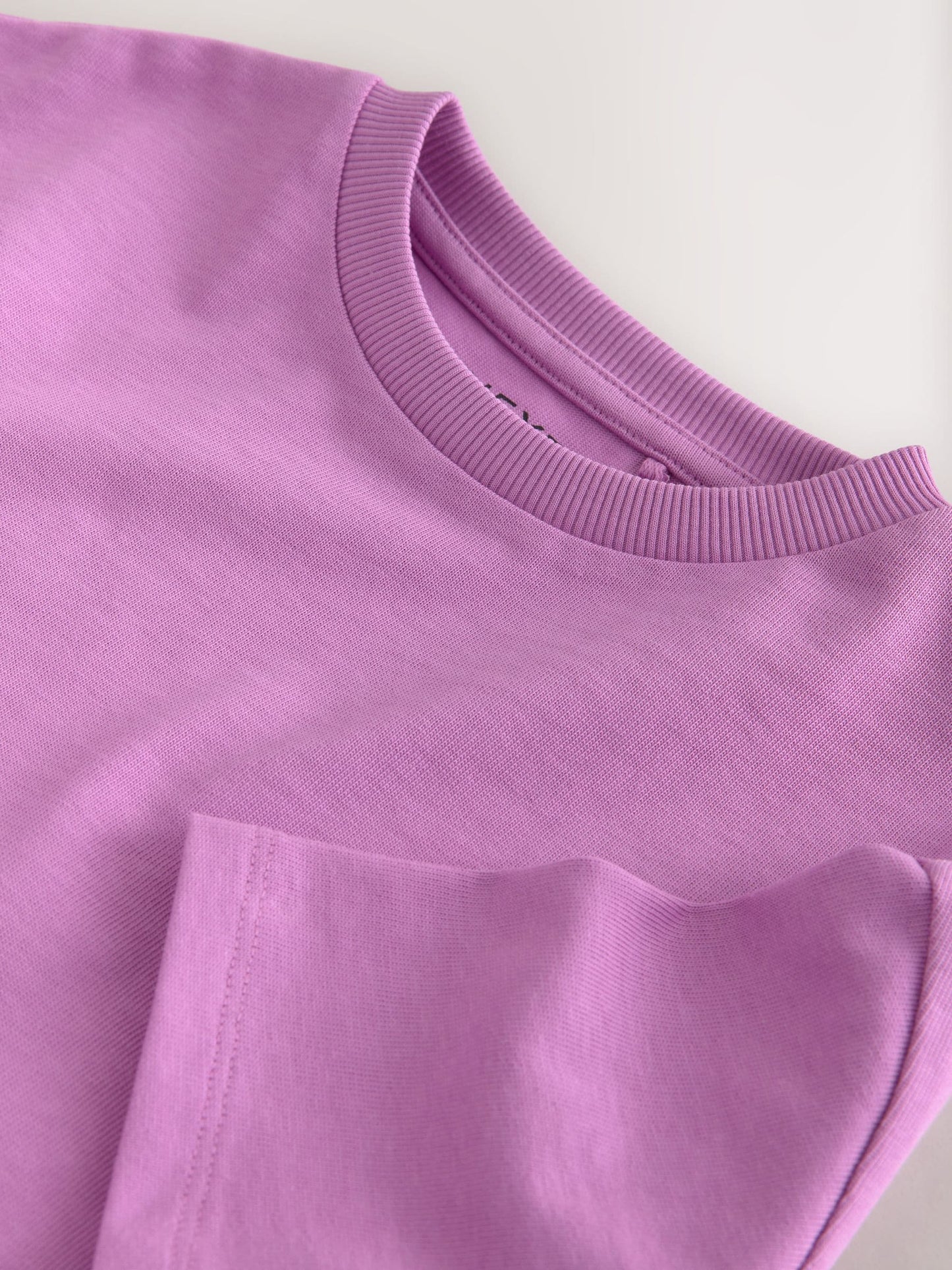Dsiney Kidz - Lilac Purple Oversized Heavyweight T-Shirt (3-16yrs) image 8