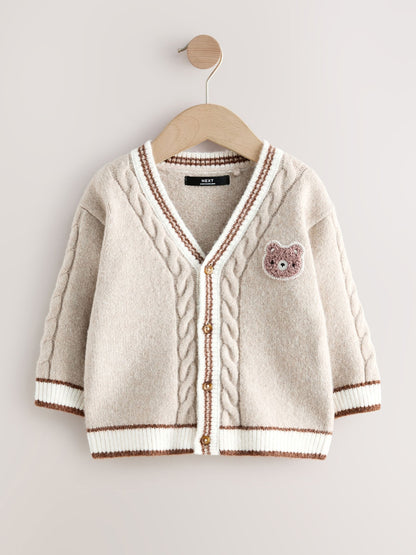 Neutral Bear Character Cardigan (3mths-7yrs) - image 5