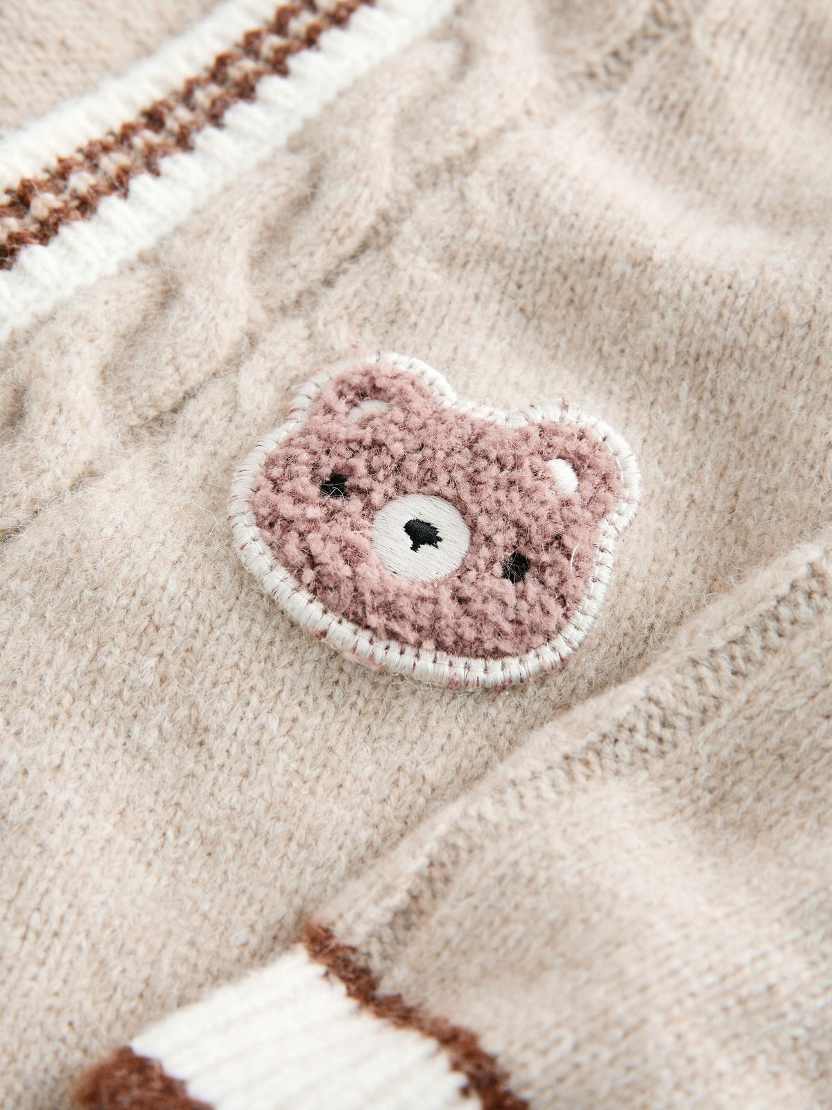 Neutral Bear Character Cardigan (3mths-7yrs) - image 7
