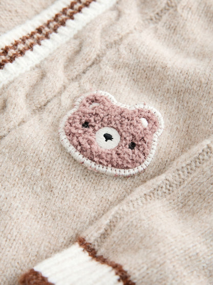 Neutral Bear Character Cardigan (3mths-7yrs) - image 7