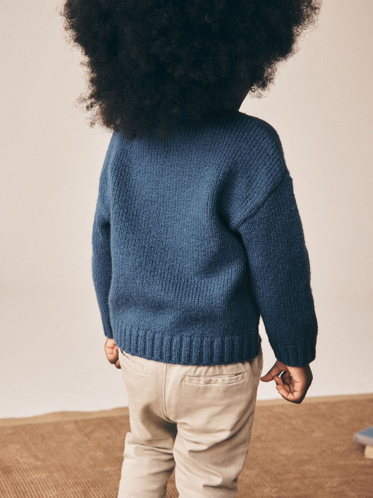 Dsiney Kidz - Navy Blue Transport Character Knitted Crew Neck Jumper (3mths-7yrs) image 3