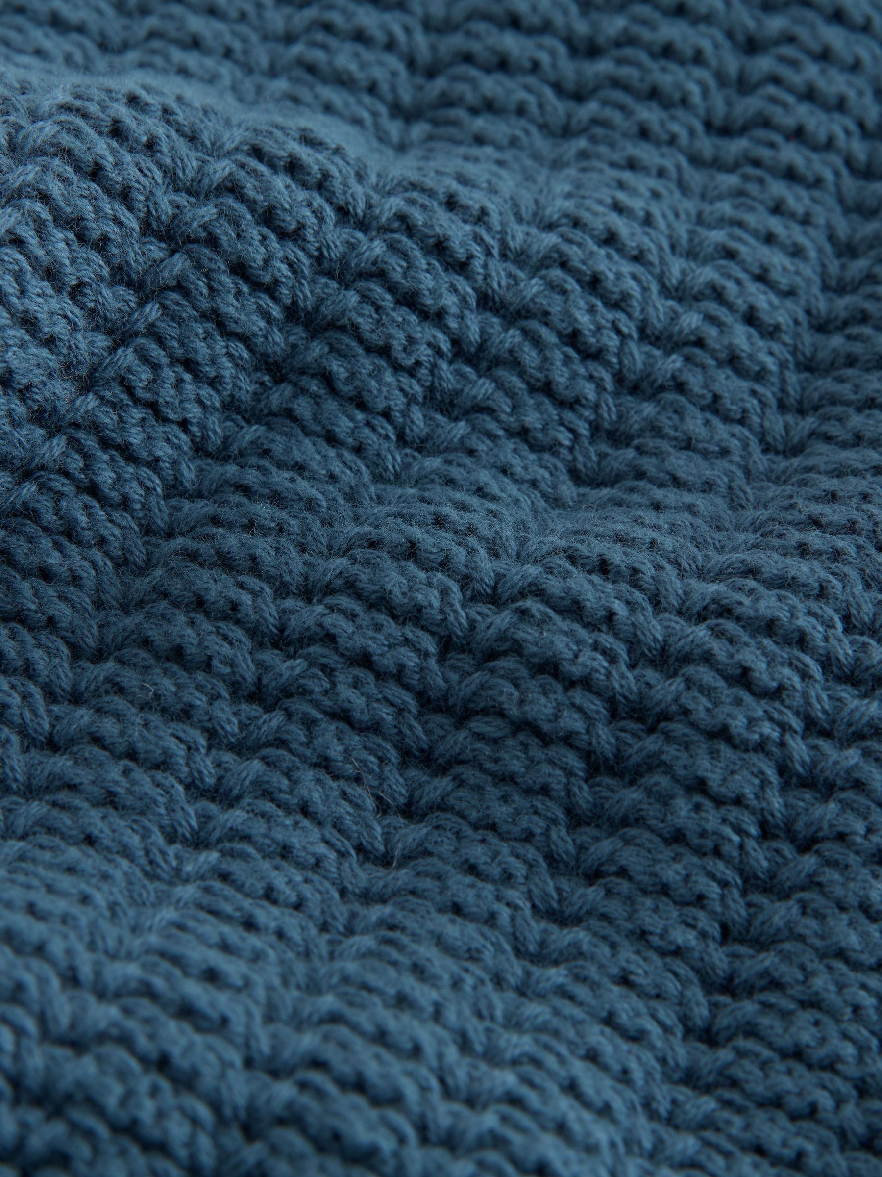 Dsiney Kidz - Teal Blue Button Through Knitted Polo Shirt (3mths-7yrs) image 4