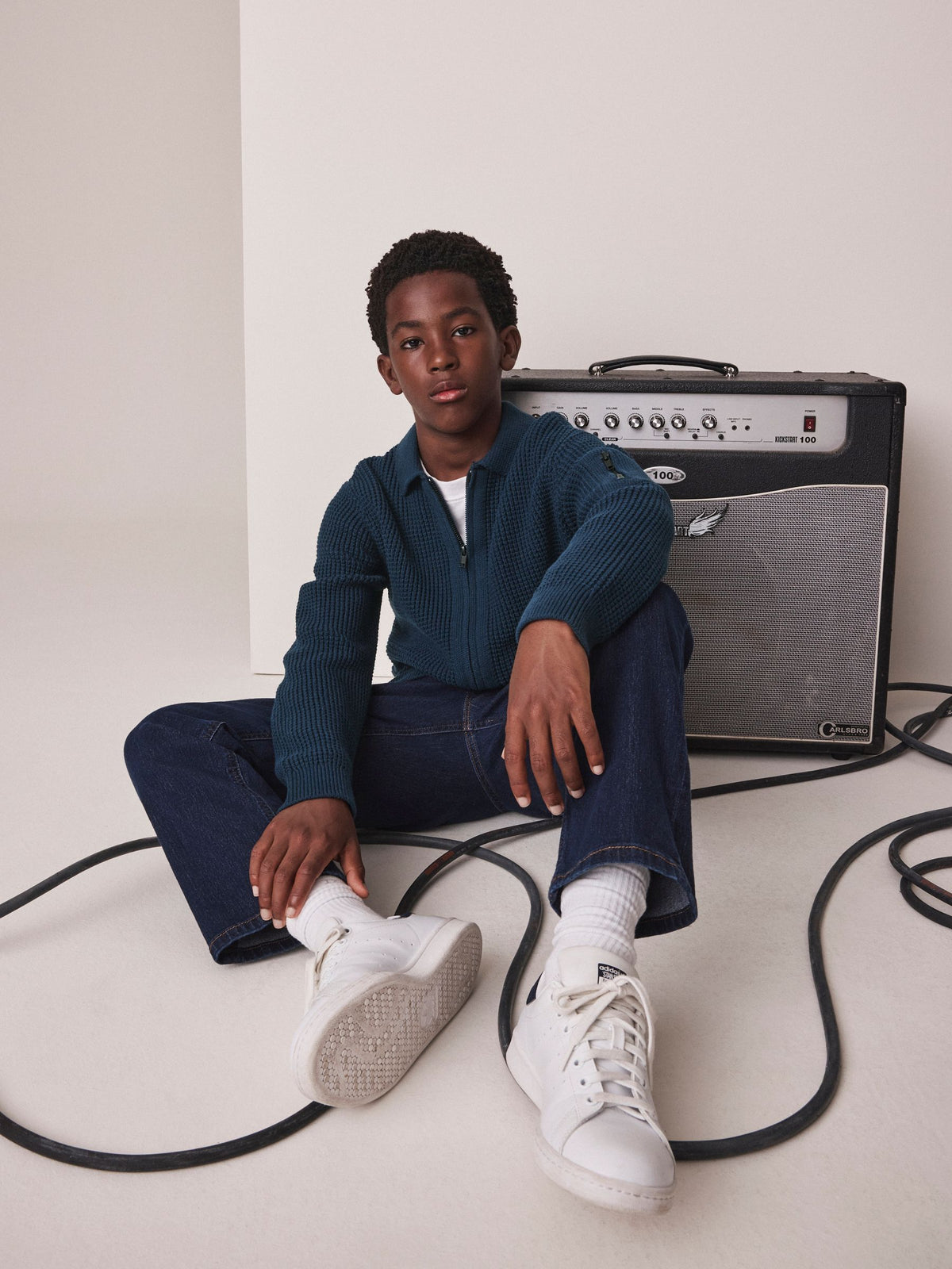 Indigo Blue Utility Zip Up Cardigan (3-16yrs) - image 2
