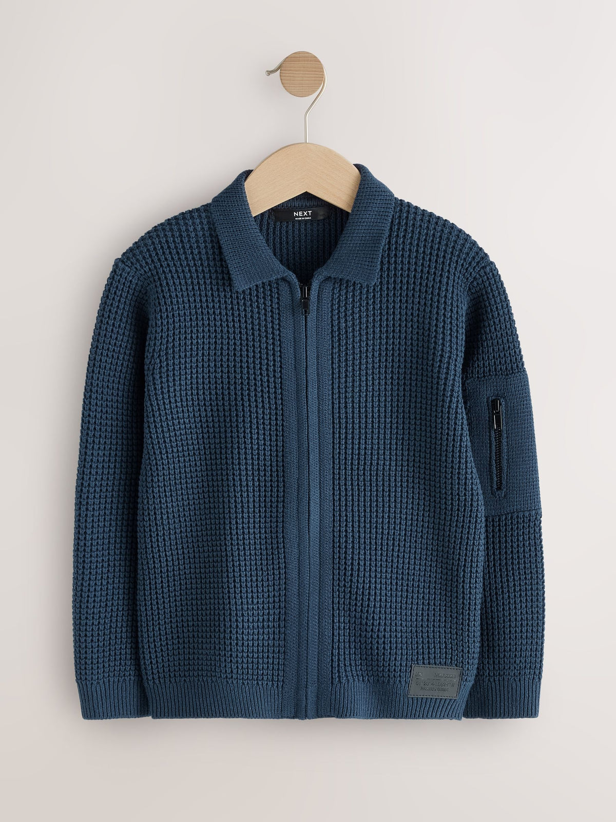 Indigo Blue Utility Zip Up Cardigan (3-16yrs) - image 6