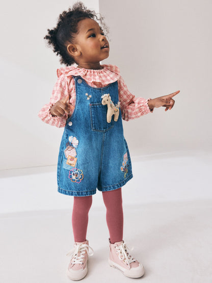 Dsiney Kidz - Denim Horse Dungarees Set (3mths-7yrs) image 2