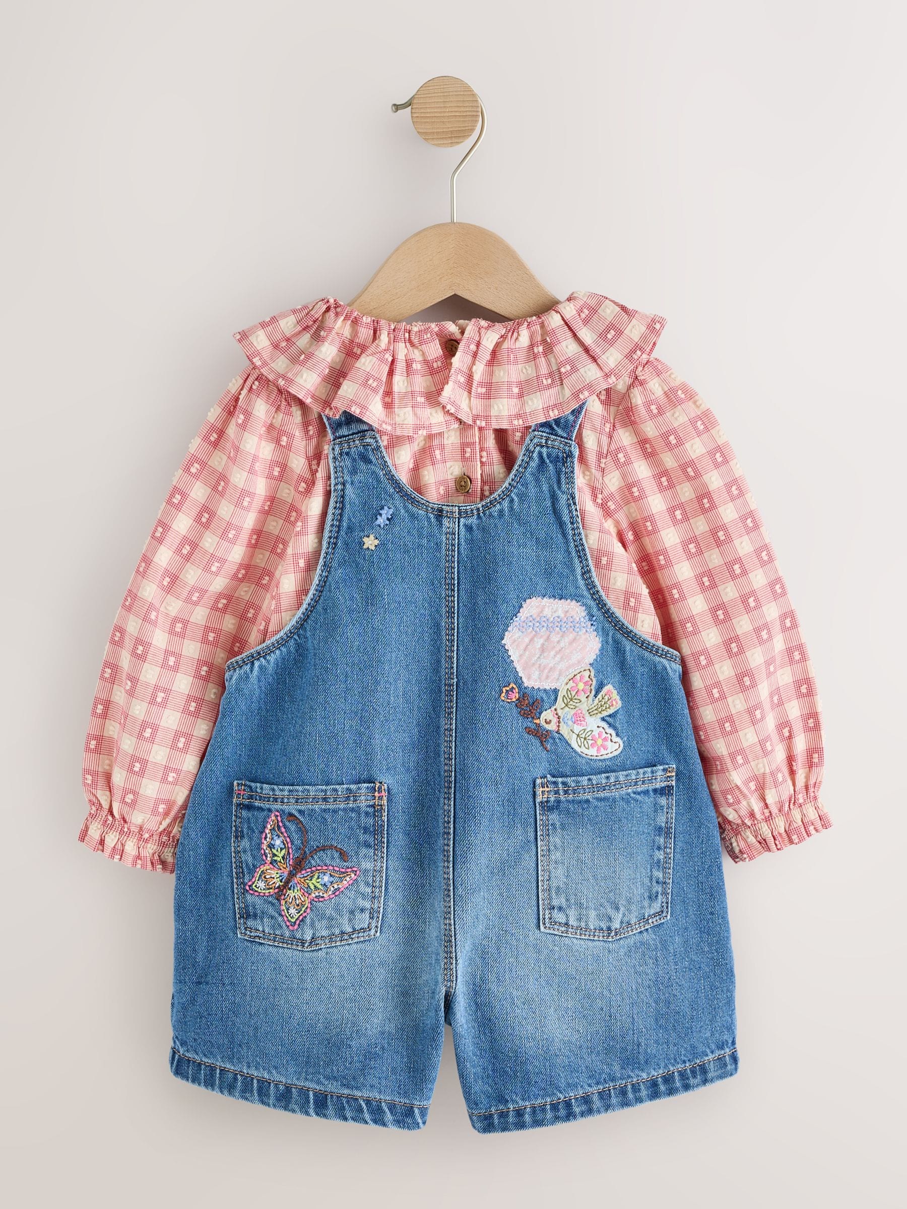 Dsiney Kidz - Denim Horse Dungarees Set (3mths-7yrs) image 9