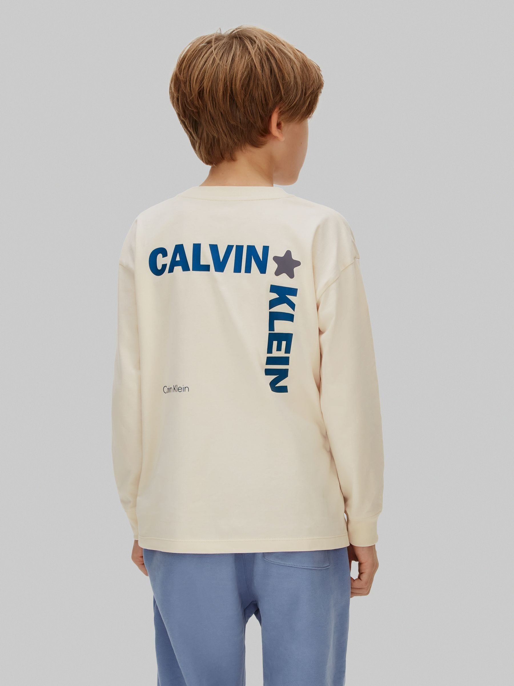 Dsiney Kidz - Calvin Klein Jeans Grey Relaxed Logo T-Shirt image 2