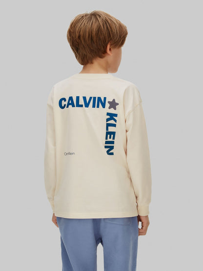 Dsiney Kidz - Calvin Klein Jeans Grey Relaxed Logo T-Shirt image 2