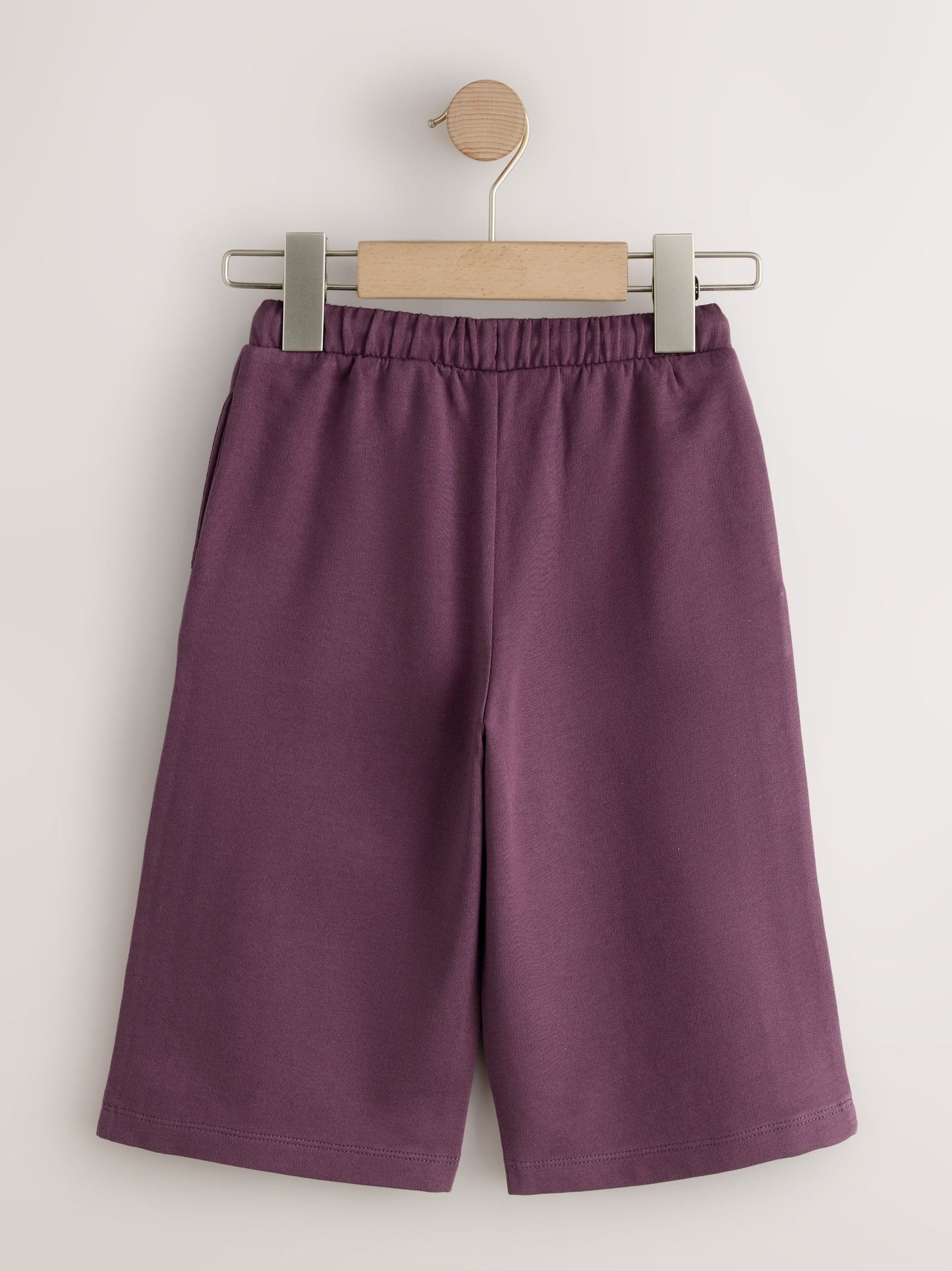 Burgundy Red Wide Leg Side Stripe Joggers (3mths-7yrs) image 7
