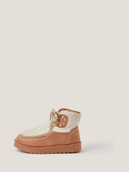 Monsoon Natural Bow Borg Ankle Boots image 2