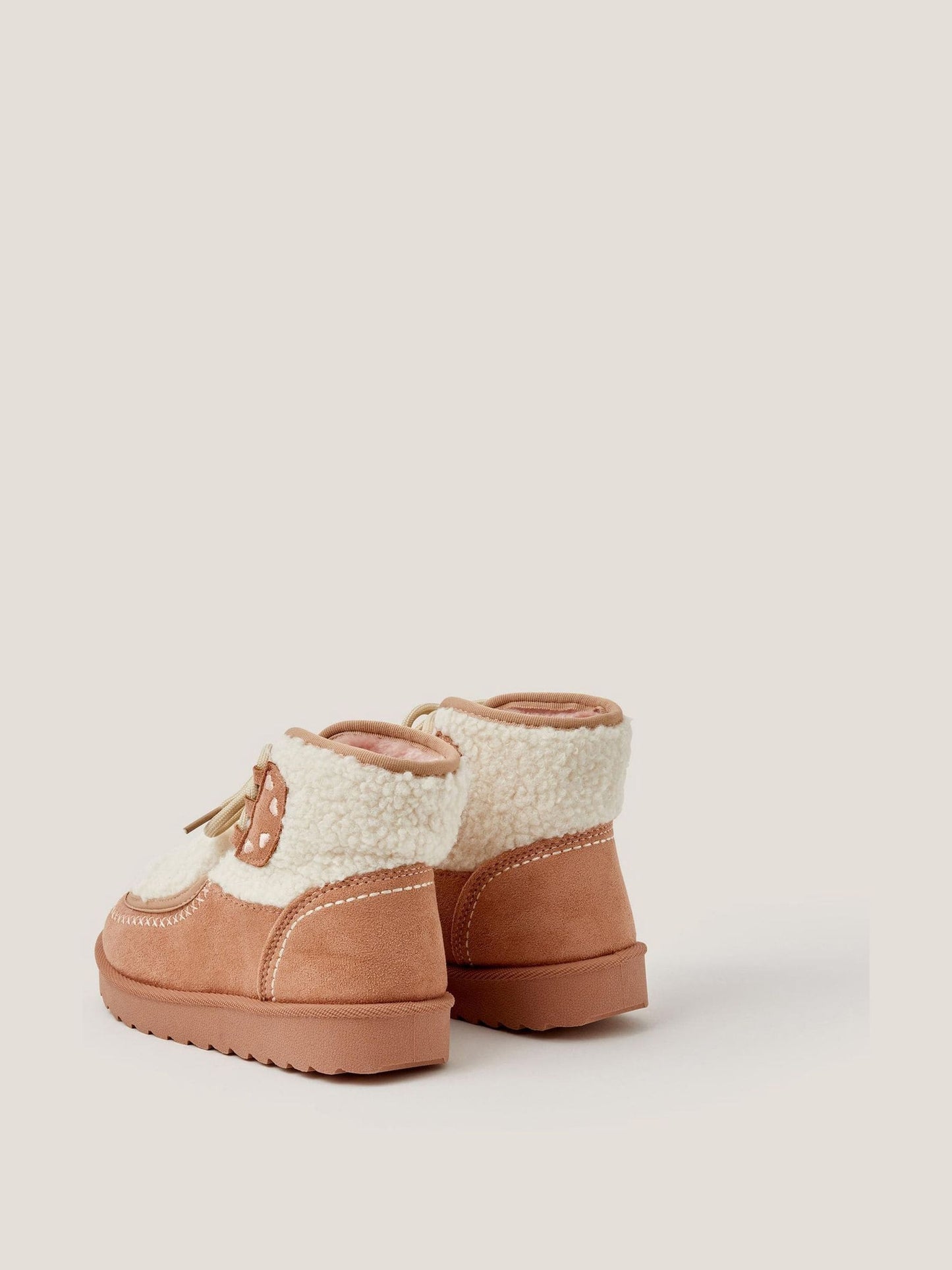 Monsoon Natural Bow Borg Ankle Boots image 3