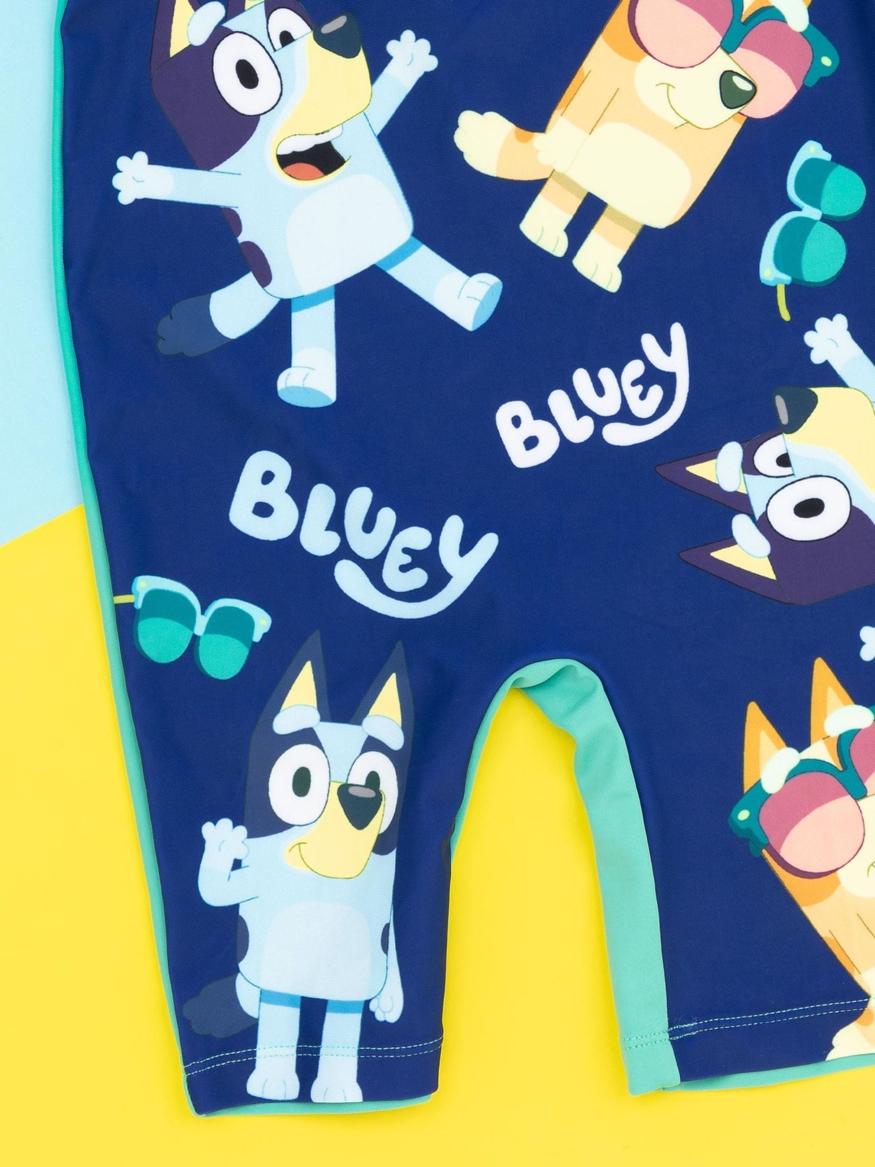 Dsiney Kidz - Vanilla Underground Blue Bluey 1 Piece Sunsafe Suit image 5