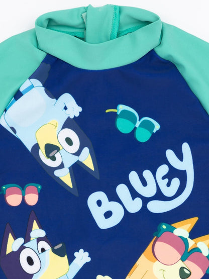 Dsiney Kidz - Vanilla Underground Blue Bluey 1 Piece Sunsafe Suit image 6