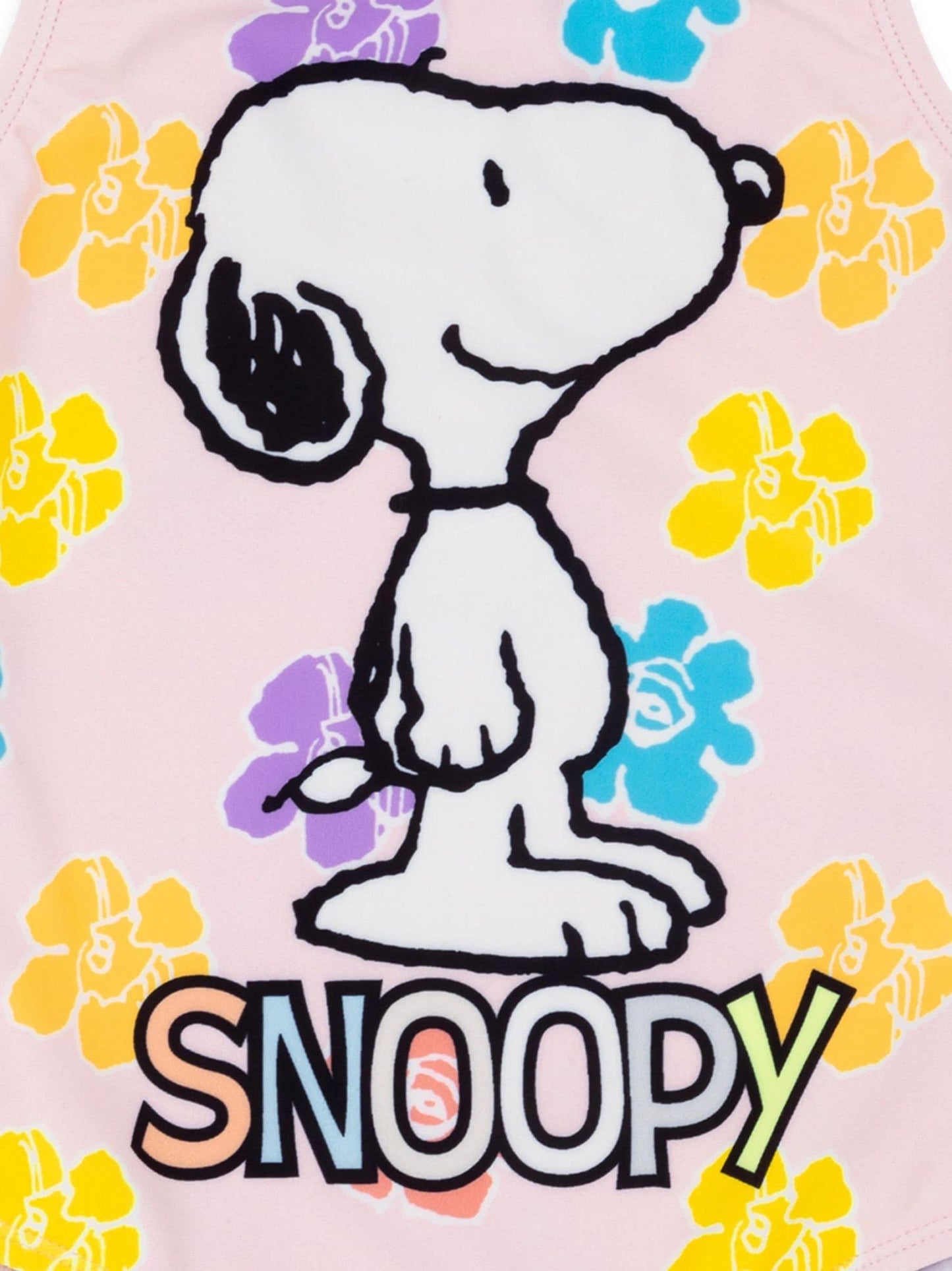 Dsiney Kidz - Vanilla Underground Pink Peanuts Snoopy 1 Piece Swimming Costume image 6