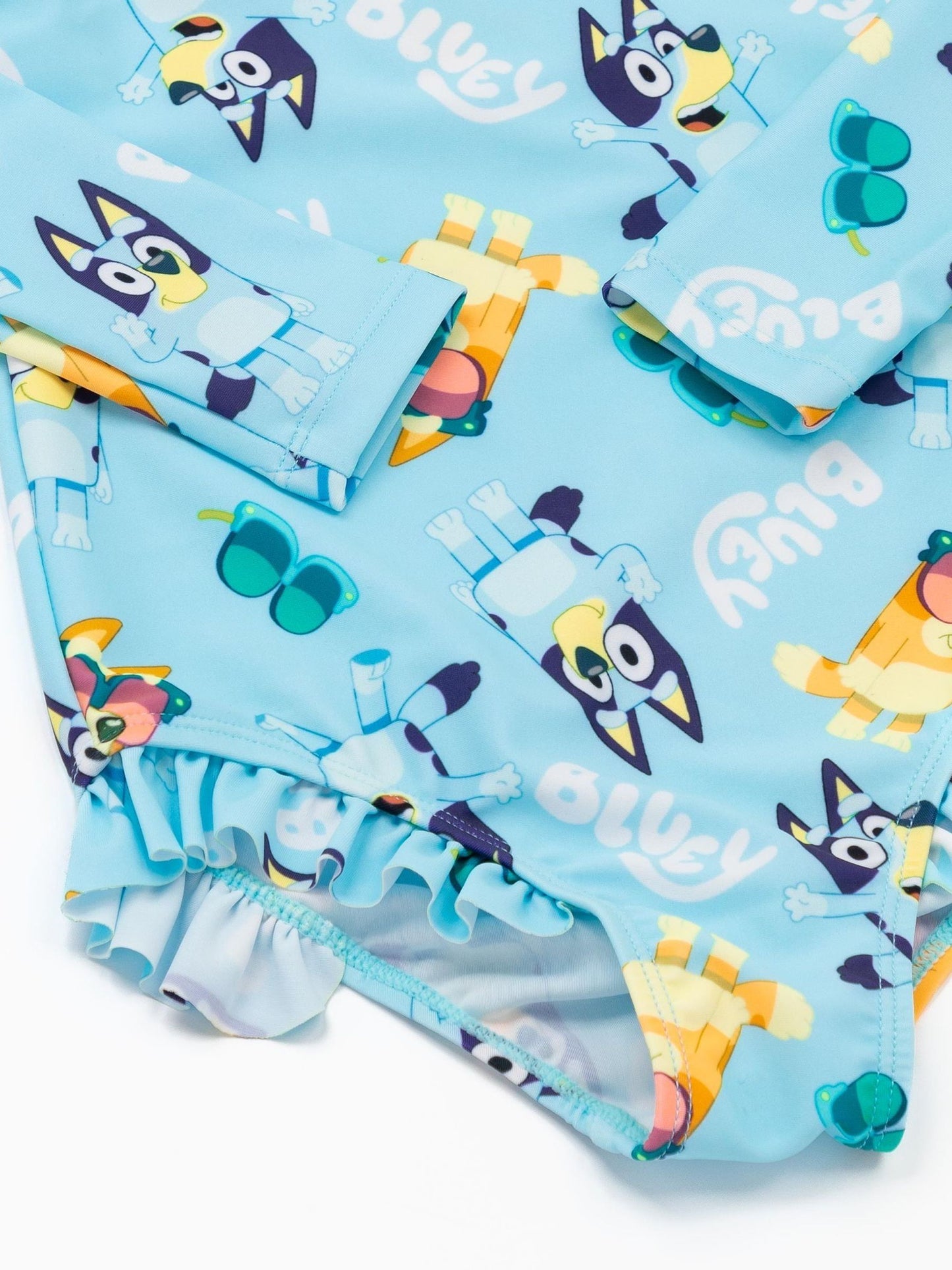 Dsiney Kidz - Vanilla Underground Blue Bluey All Over Print 1 Piece Swimming Costume image 5