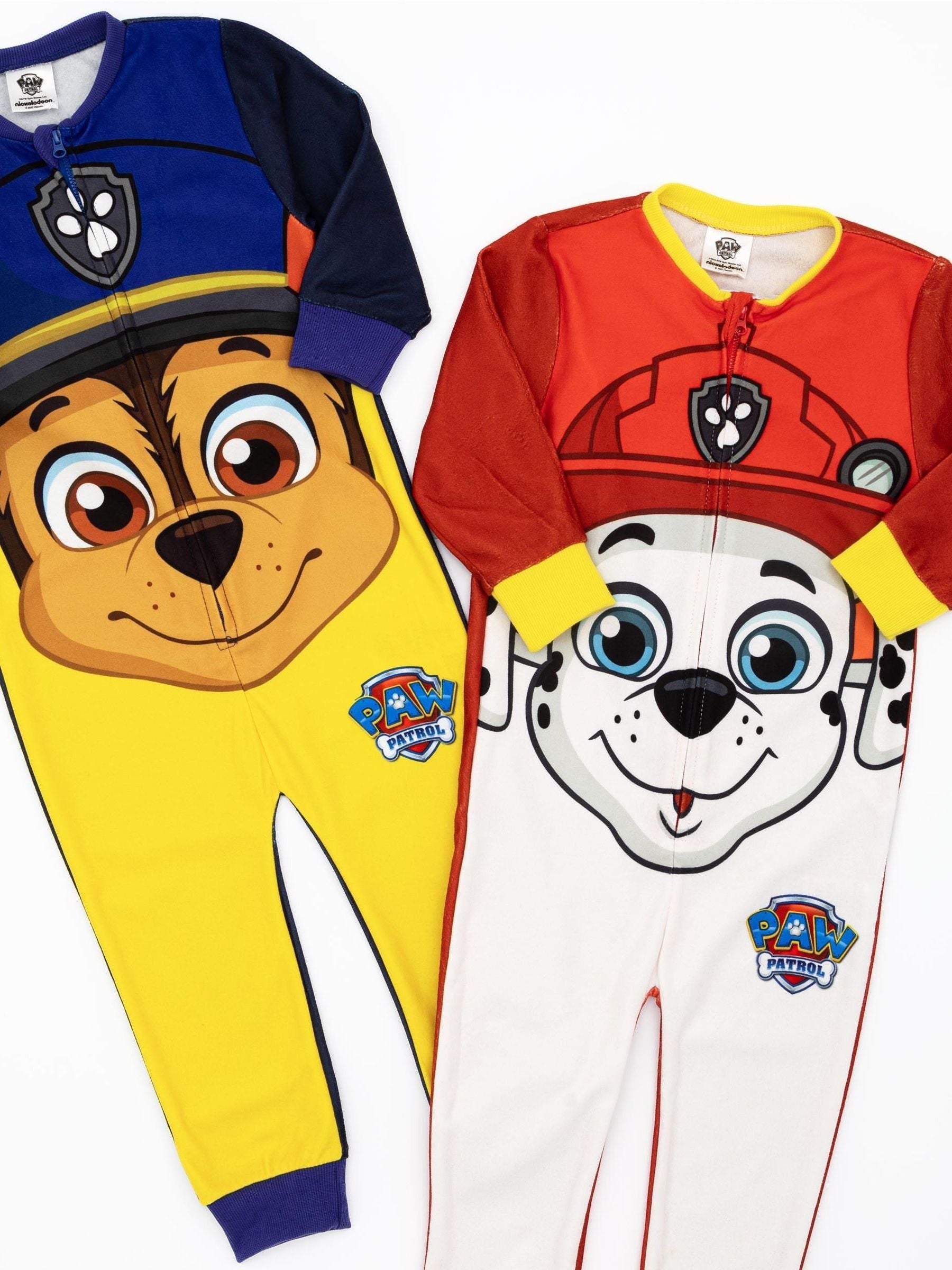 Dsiney Kidz - Vanilla Underground Blue Paw Patrol Large Character Placement Print Multi All-In-Ones Pack of 2 image 4