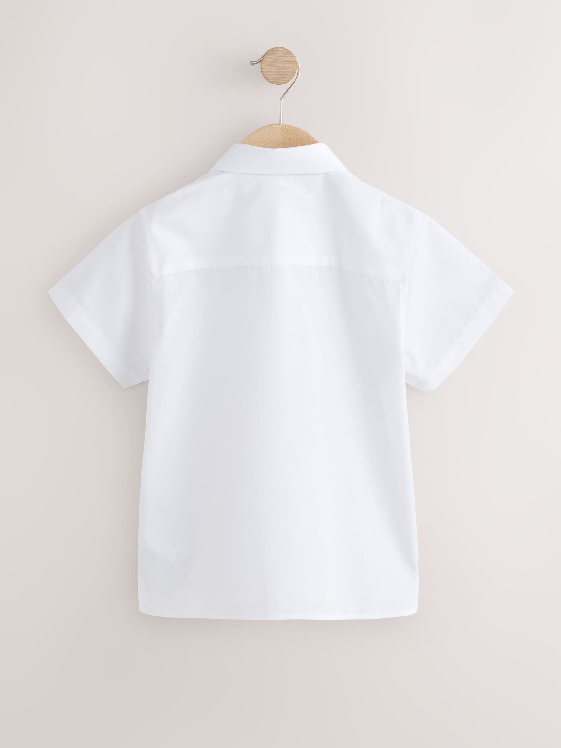 Dsiney Kidz - White Plus Fit Short Sleeve School 2 Pack Shirts (3-17yrs) image 3