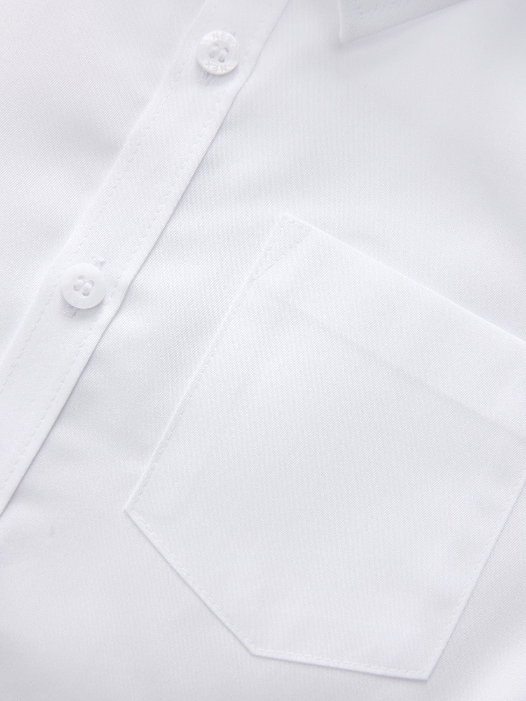 Dsiney Kidz - White Plus Fit Short Sleeve School 2 Pack Shirts (3-17yrs) image 6