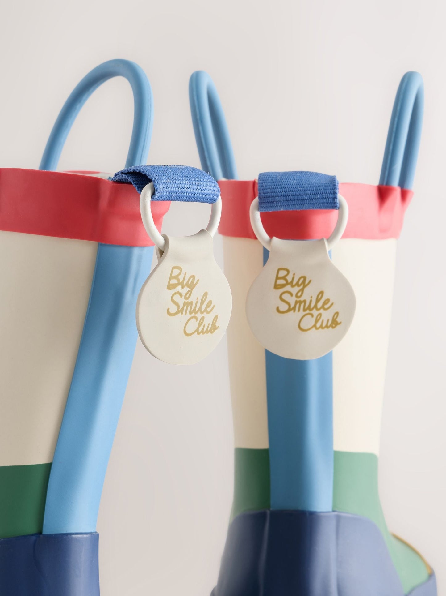 Neutral Colourblock Handle Pull On Wellies image 6