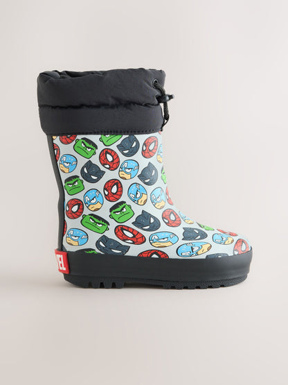 Grey Marvel Cuff Wellies - image 2