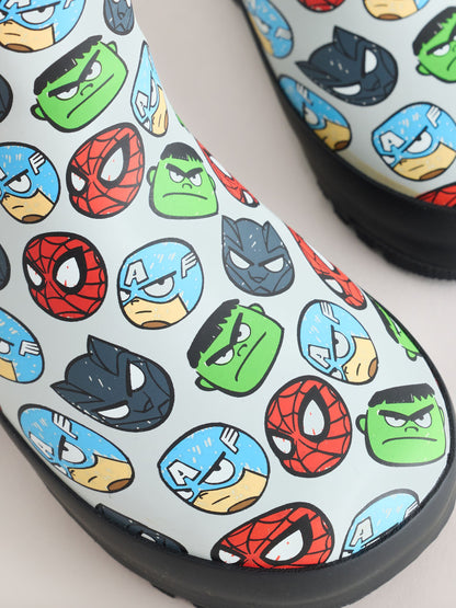Grey Marvel Cuff Wellies - image 4