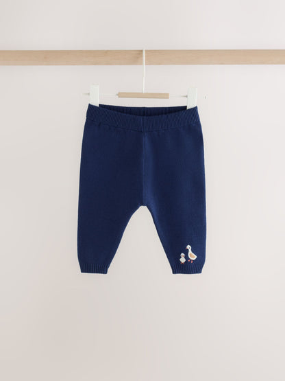 Green/Blue Hamish Farm Baby Knitted Jumper and Leggings Set (0mths-2yrs) image 3