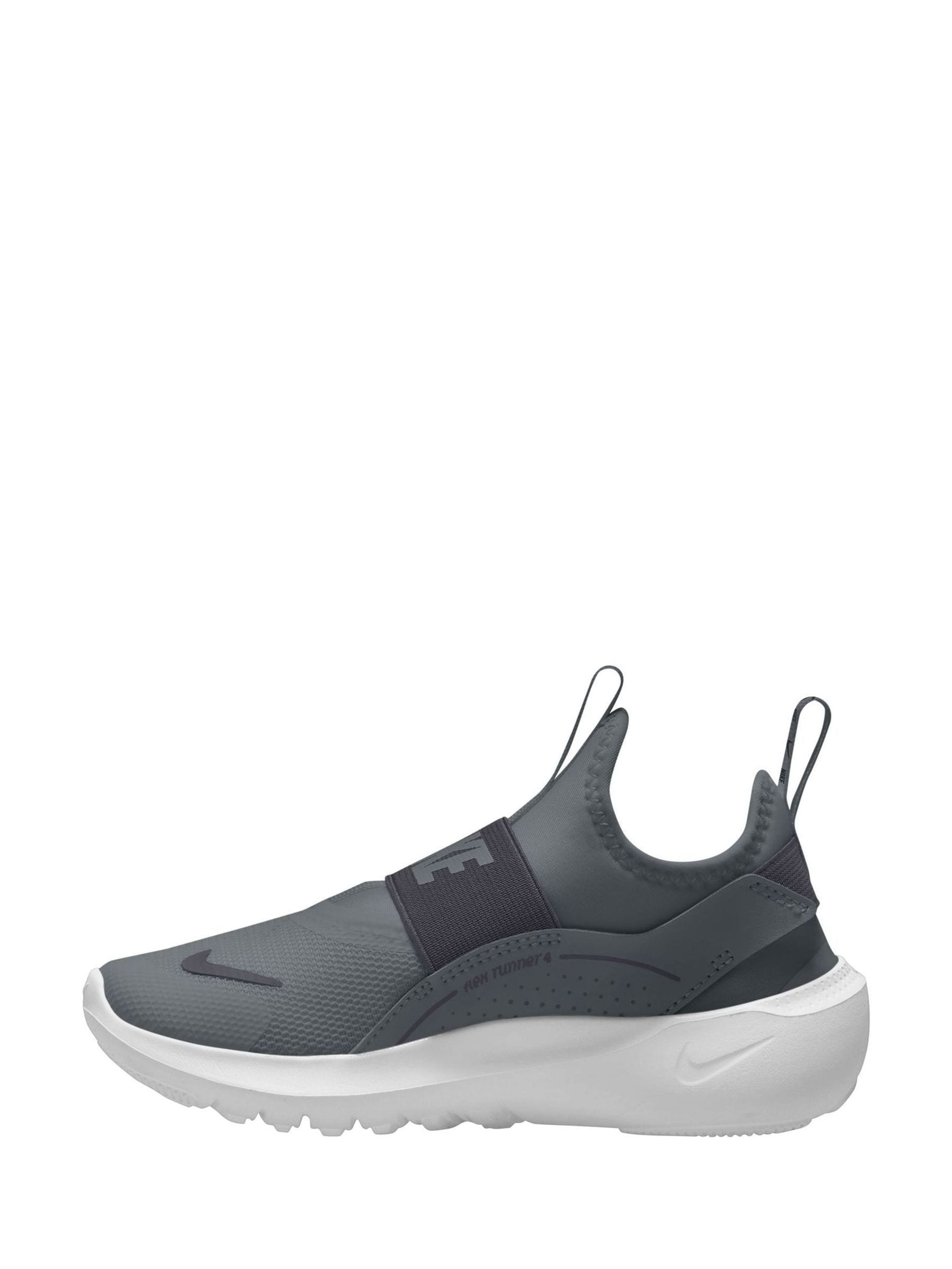 Nike Grey Junior Flex Runner 4 Trainers image 4