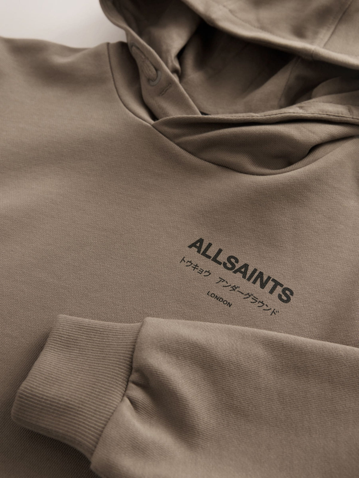 smALLSAINTS Brown Oversized Underground Pullover Hoodie - image 9