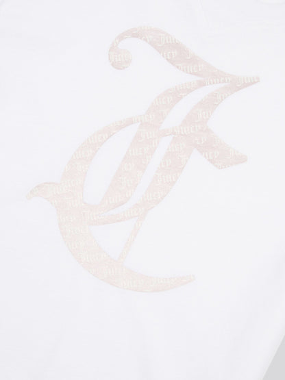 Dsiney Kidz - Juicy Couture Pink Girls Boxy T-Shirt & Velour Shorts Set image 9